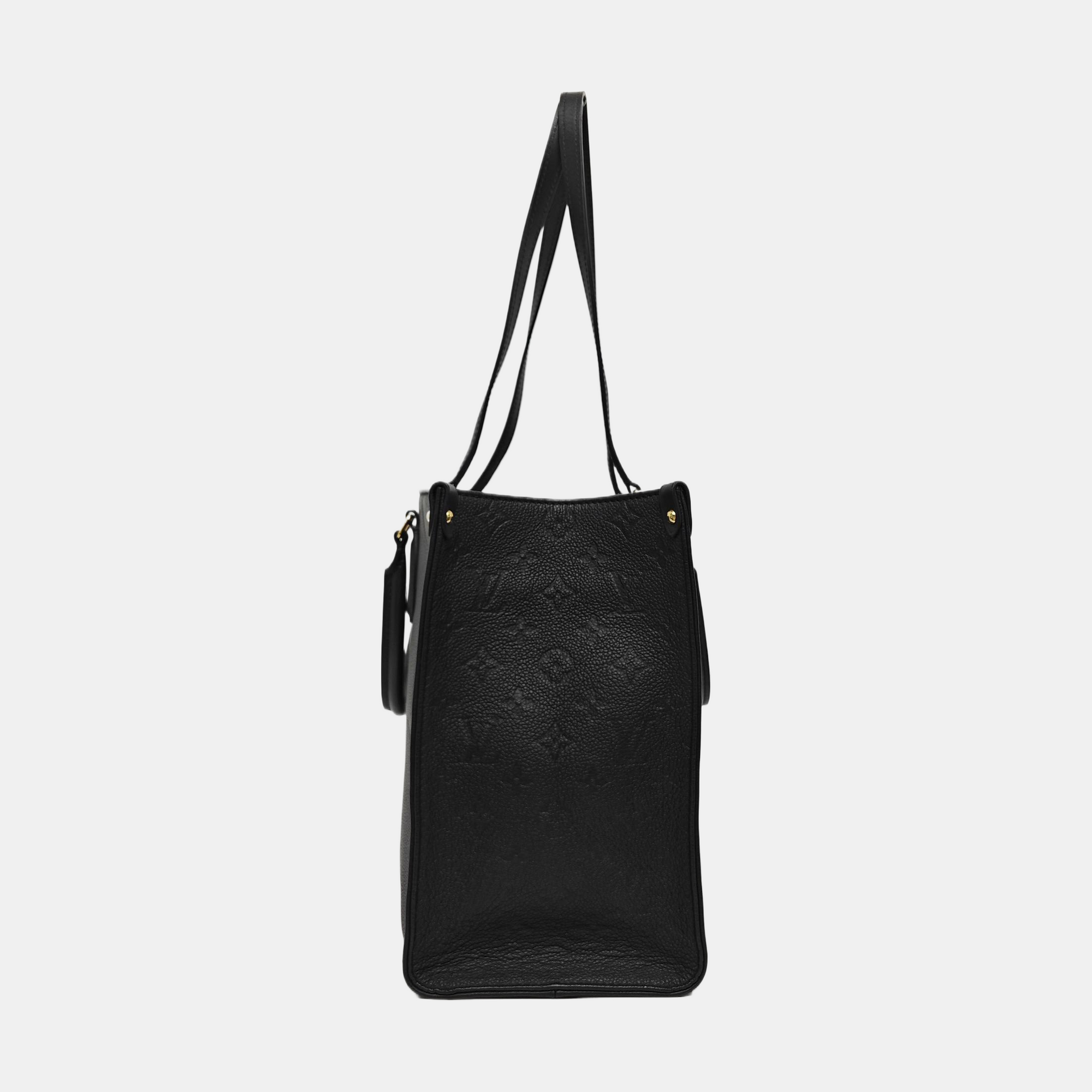ONTHEGO MM Monogram Calfskin Black