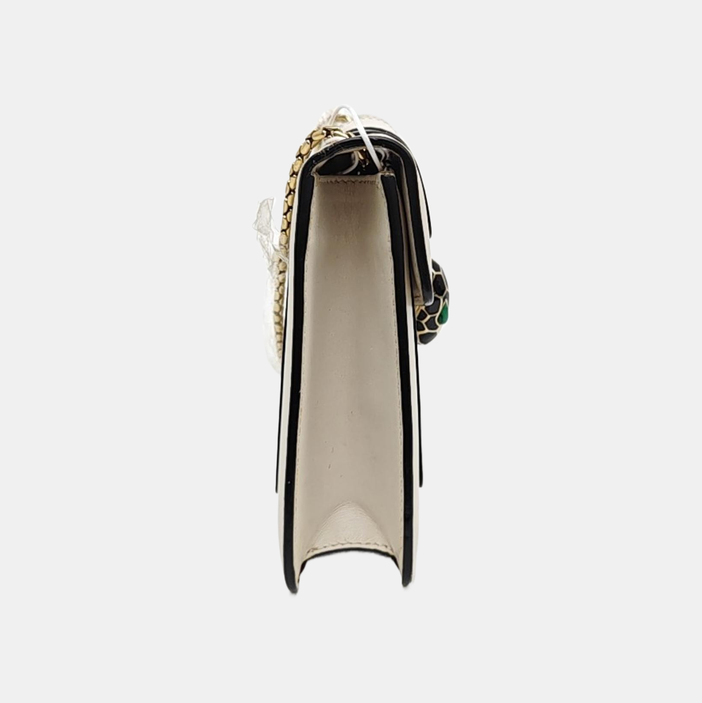 SERPENTI FOREVER Small Calfskin White