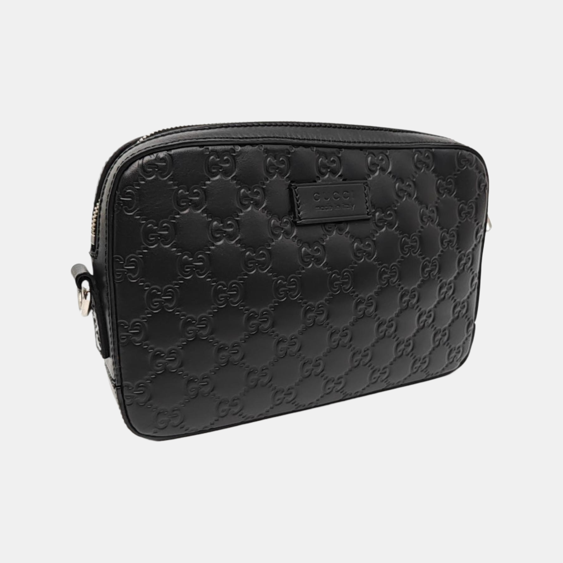 Monogram Calfskin Clutch Black