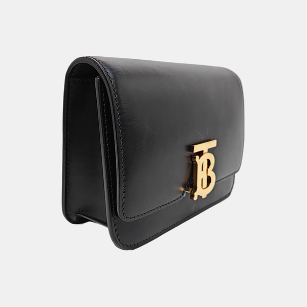 TB Mini Calfskin Black