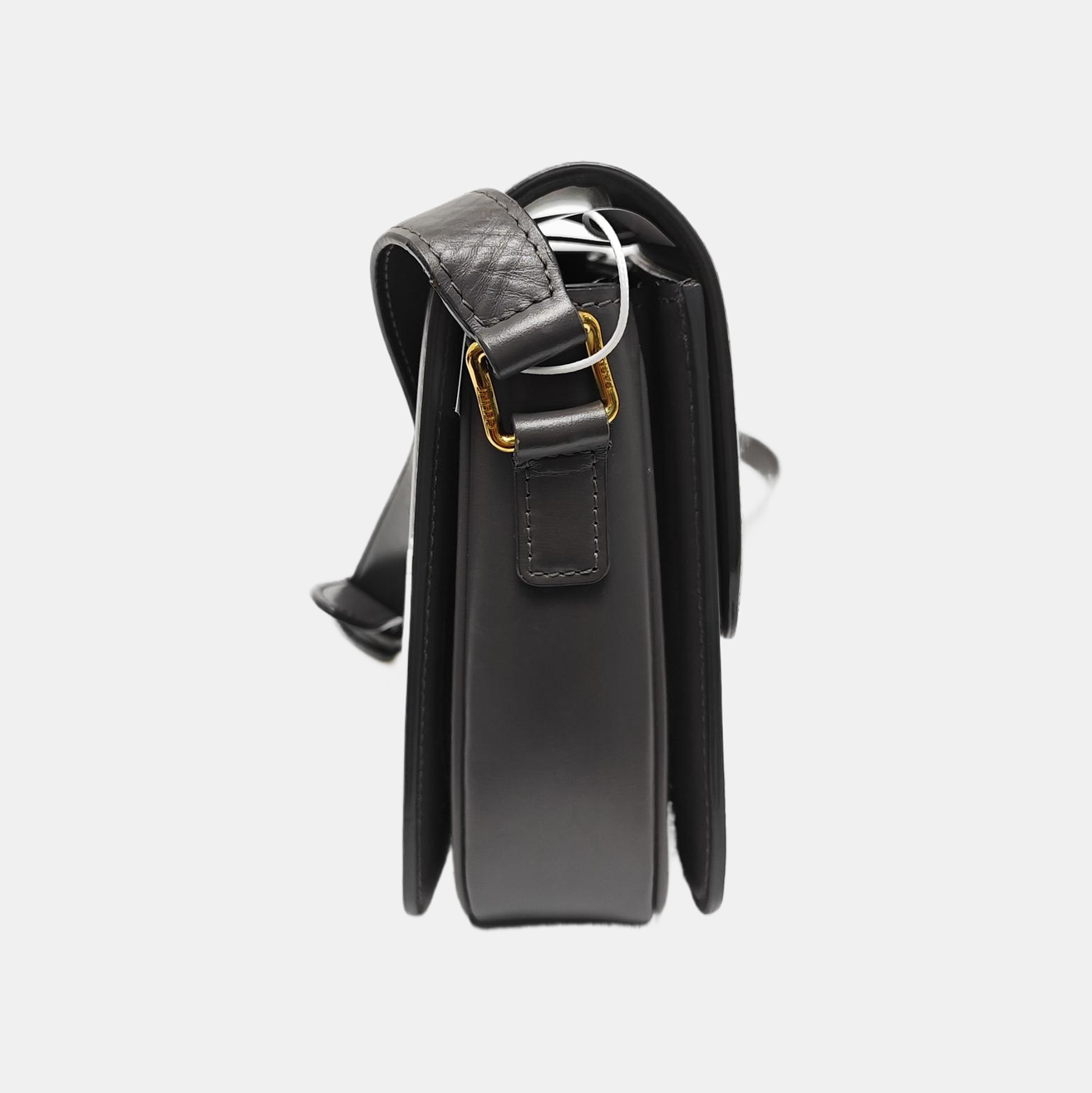 TRIOMPHE Medium Calfskin Gray