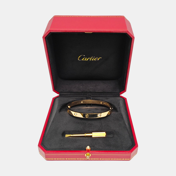 LOVE 18k Gold Bangle