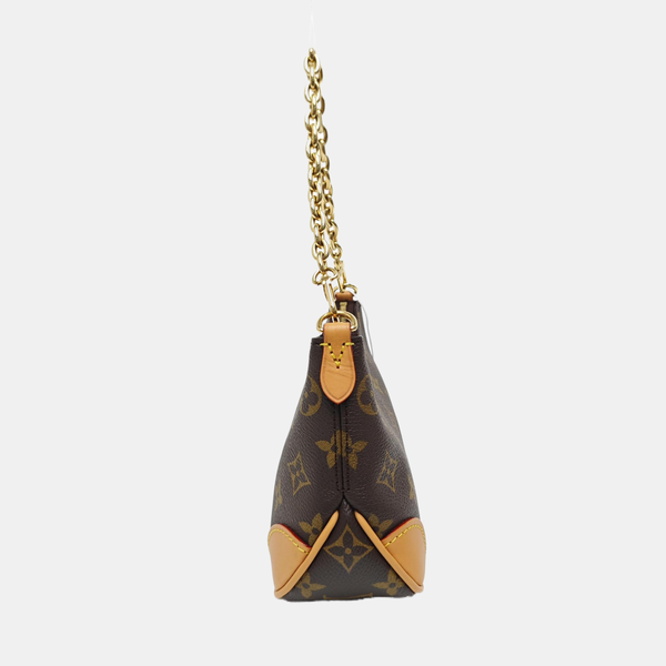 BOULOGNE Nano Monogram Coated Canvas Brown