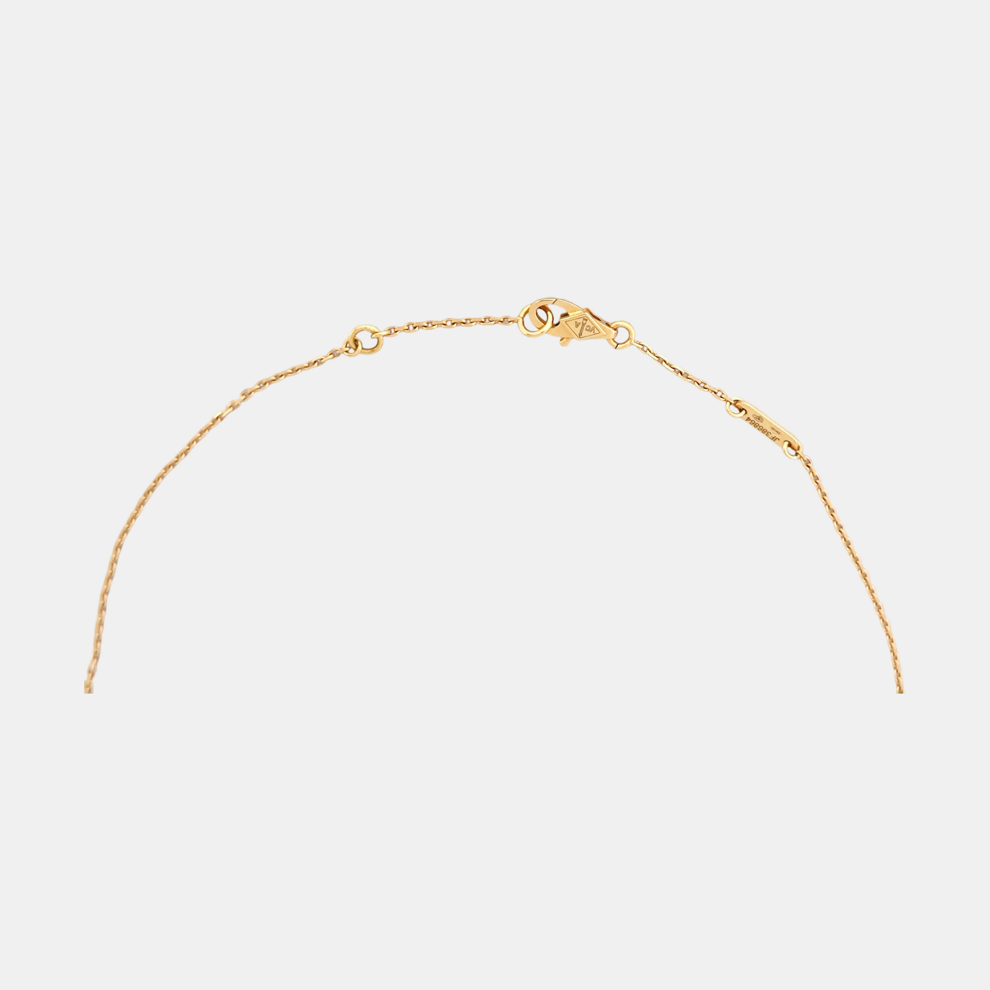 Sweet Alhambra 18k Rose Gold Necklace
