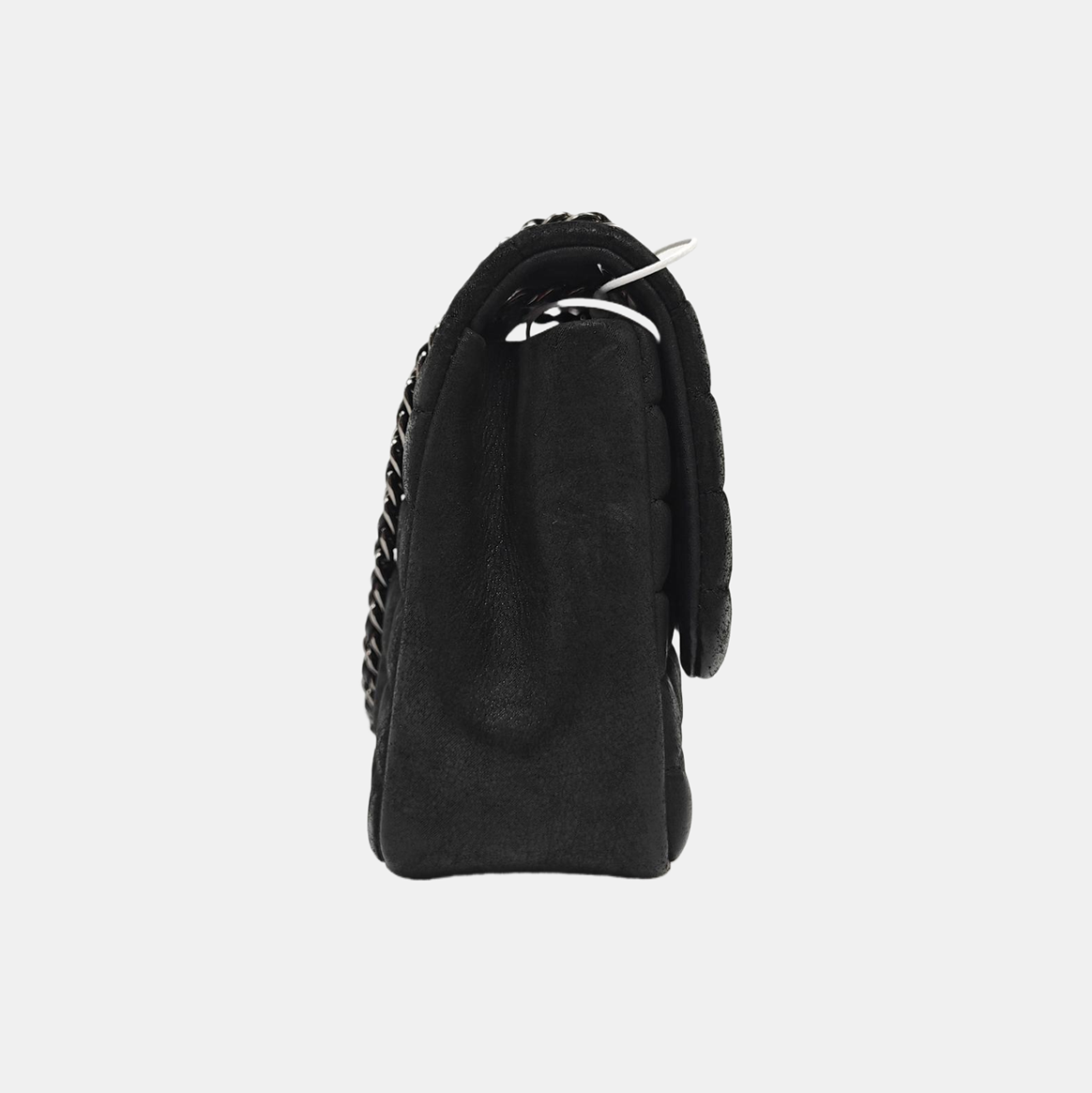 Quilted Calfskin Shoulder Bag Black