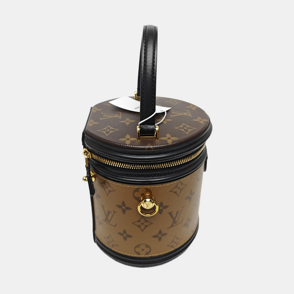 CANNES PM Monogram Coated Canvas Brown