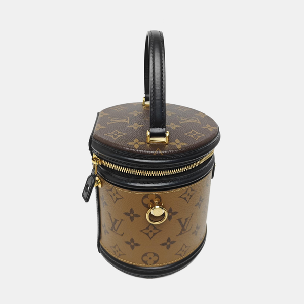 CANNES PM Monogram Coated Canvas Brown
