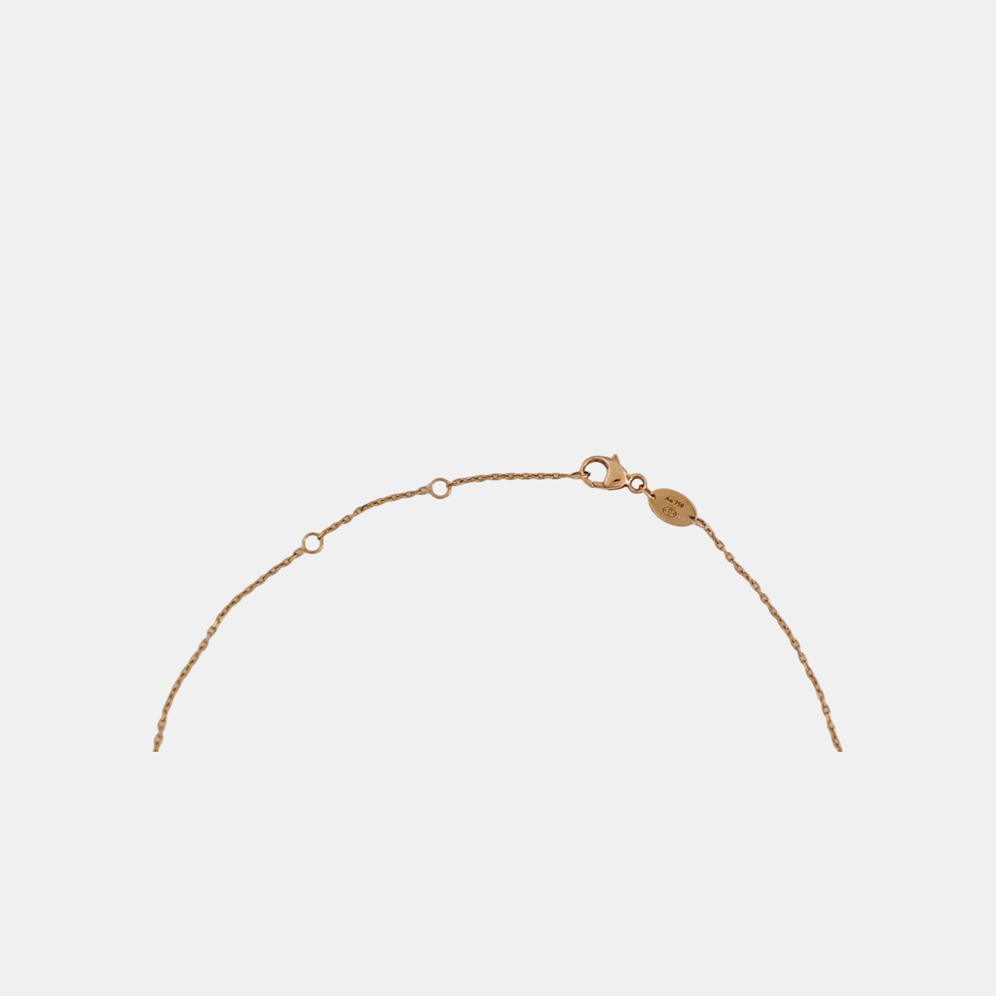 Jeux De Liens 18k Rose Gold Necklace