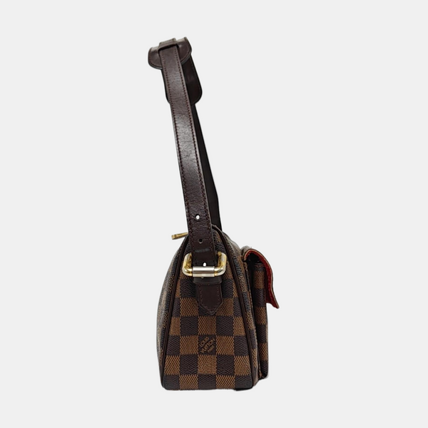 RAVELLO GM Damier Ebene Coated Canvas Brown
