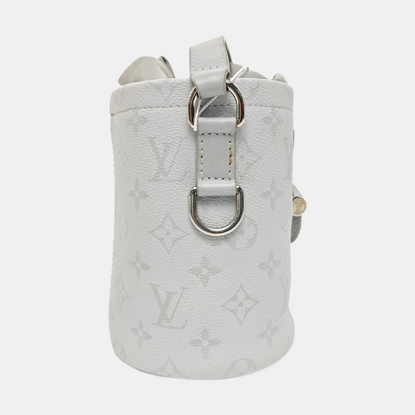 CHALK Monogram Coated Canvas Gray