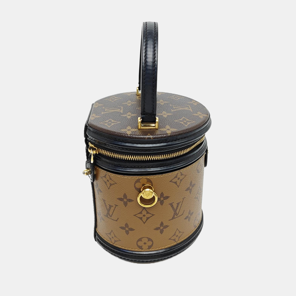CANNES PM Monogram Coated Canvas Brown