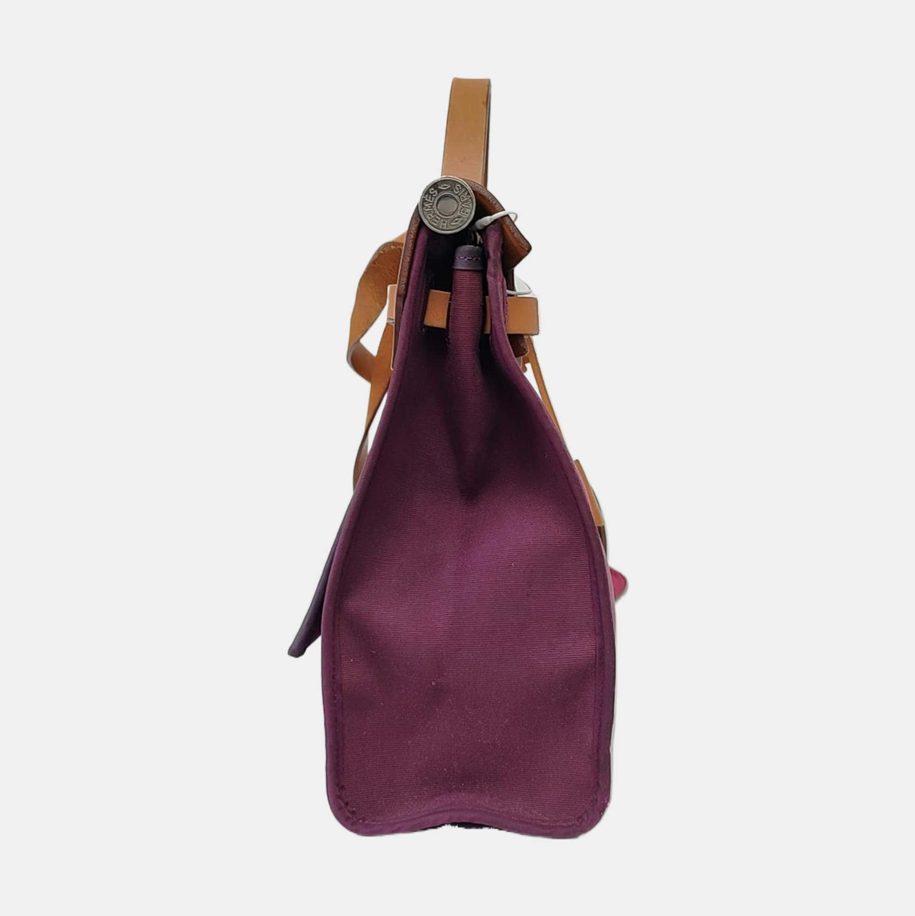 Authenticated pre-owned  Herbag 31 Canvas Purple - Shoulder Bag at Looply
