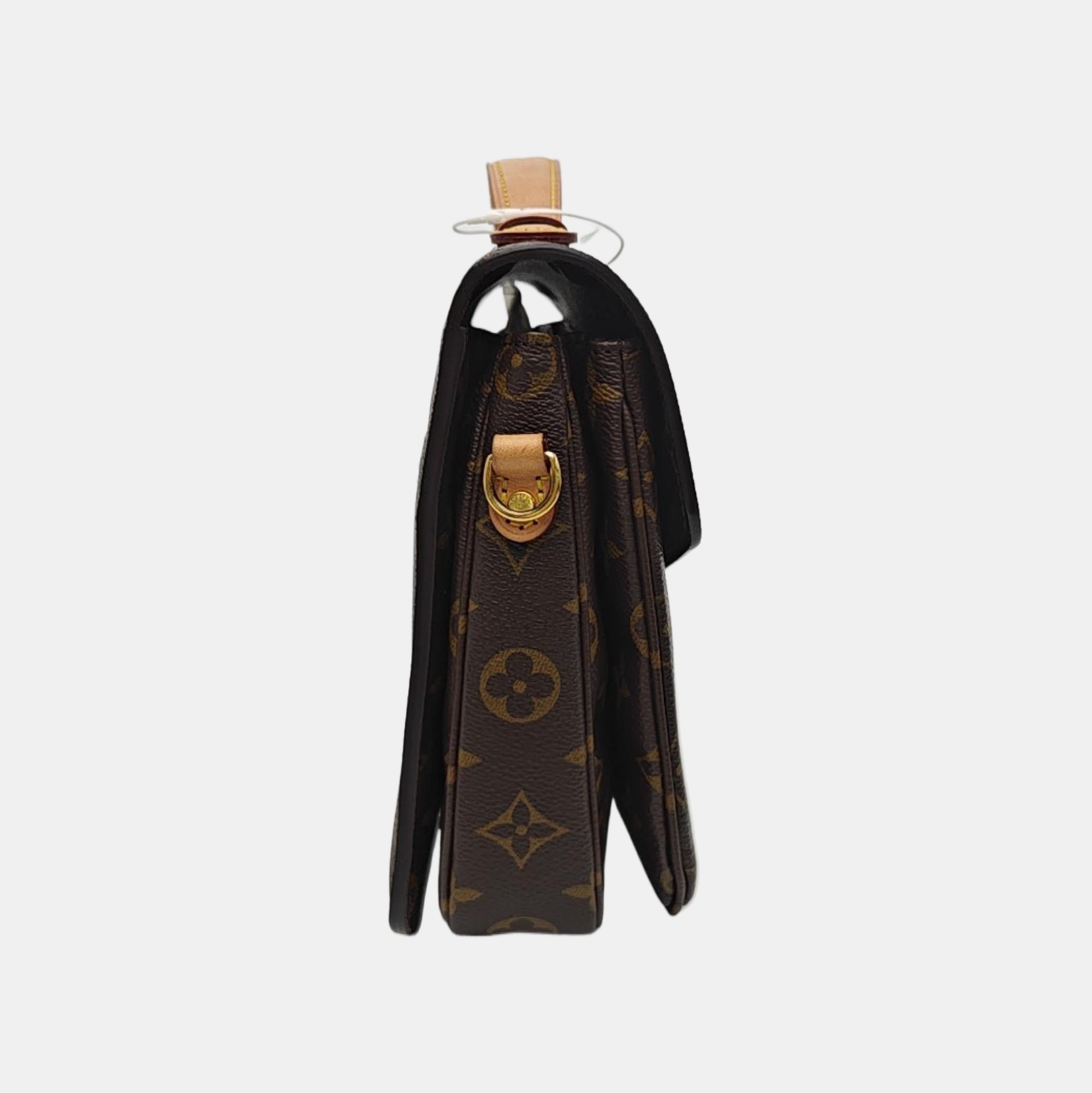 MÉTIS MM Monogram Coated Canvas Brown