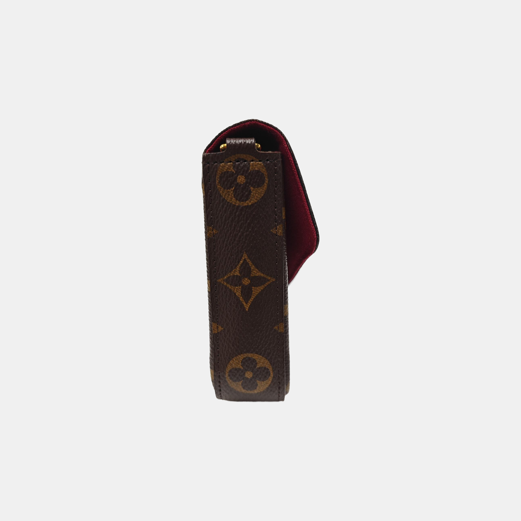 FÉLICIE Monogram Coated Canvas Brown