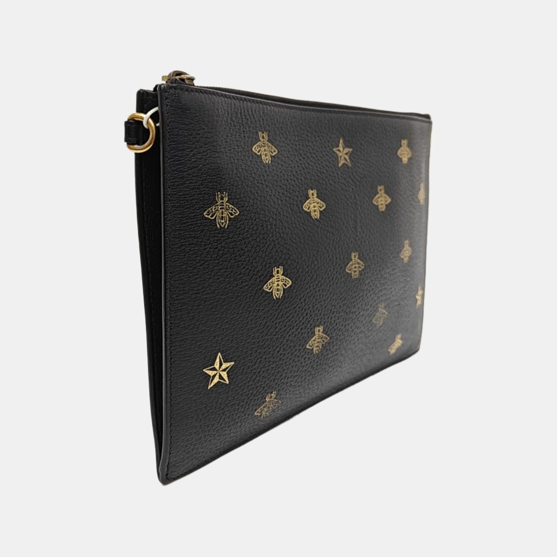 Calfskin Clutch Black