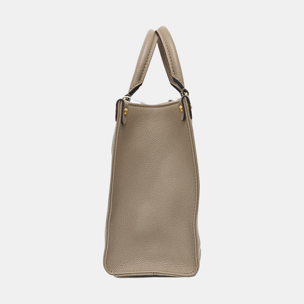 ONTHEGO PM Monogram Calfskin Gray