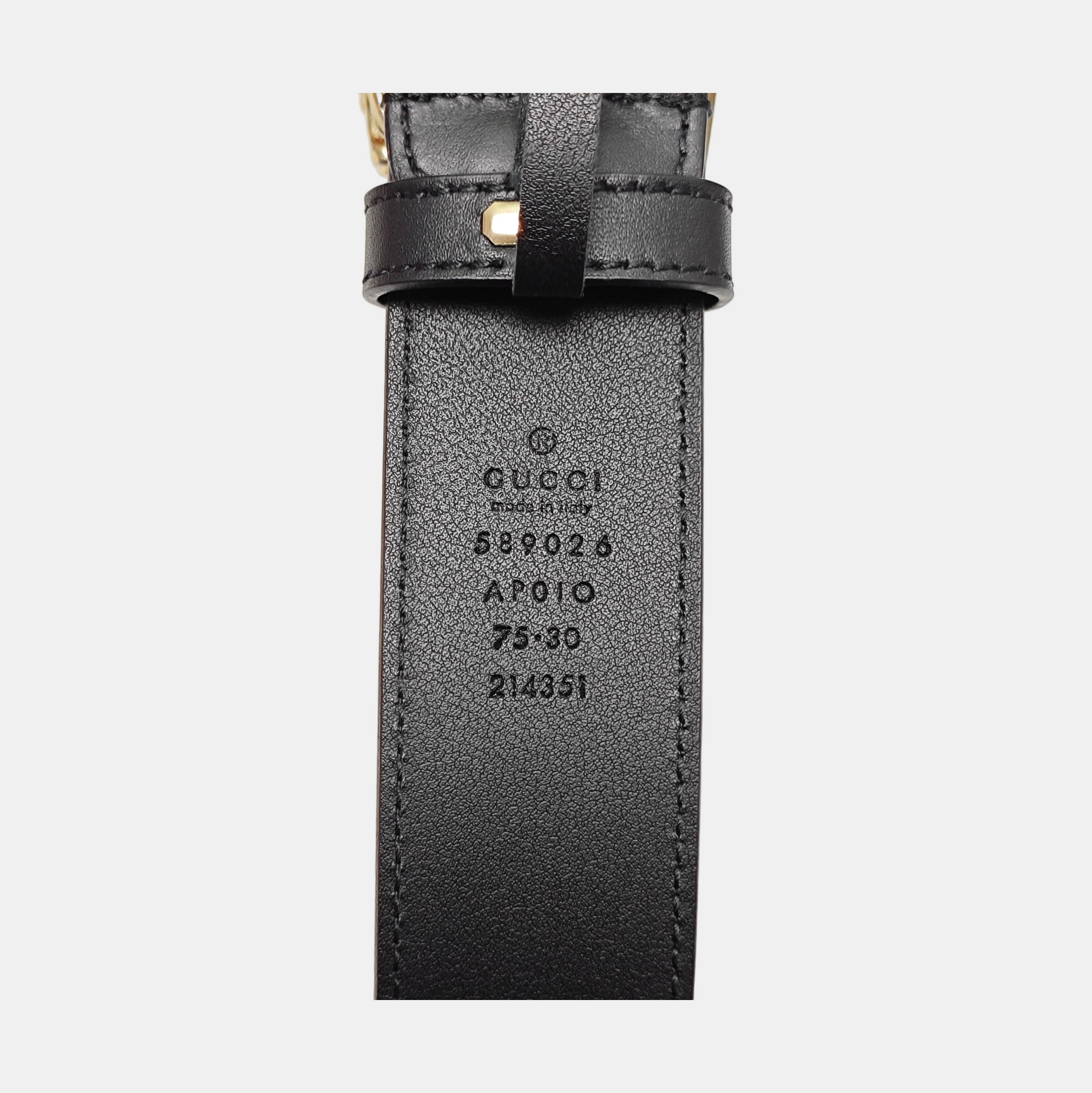 Leather Belt Black