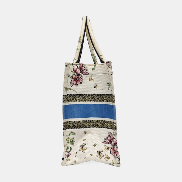 Book Tote Medium Canvas Multicolor