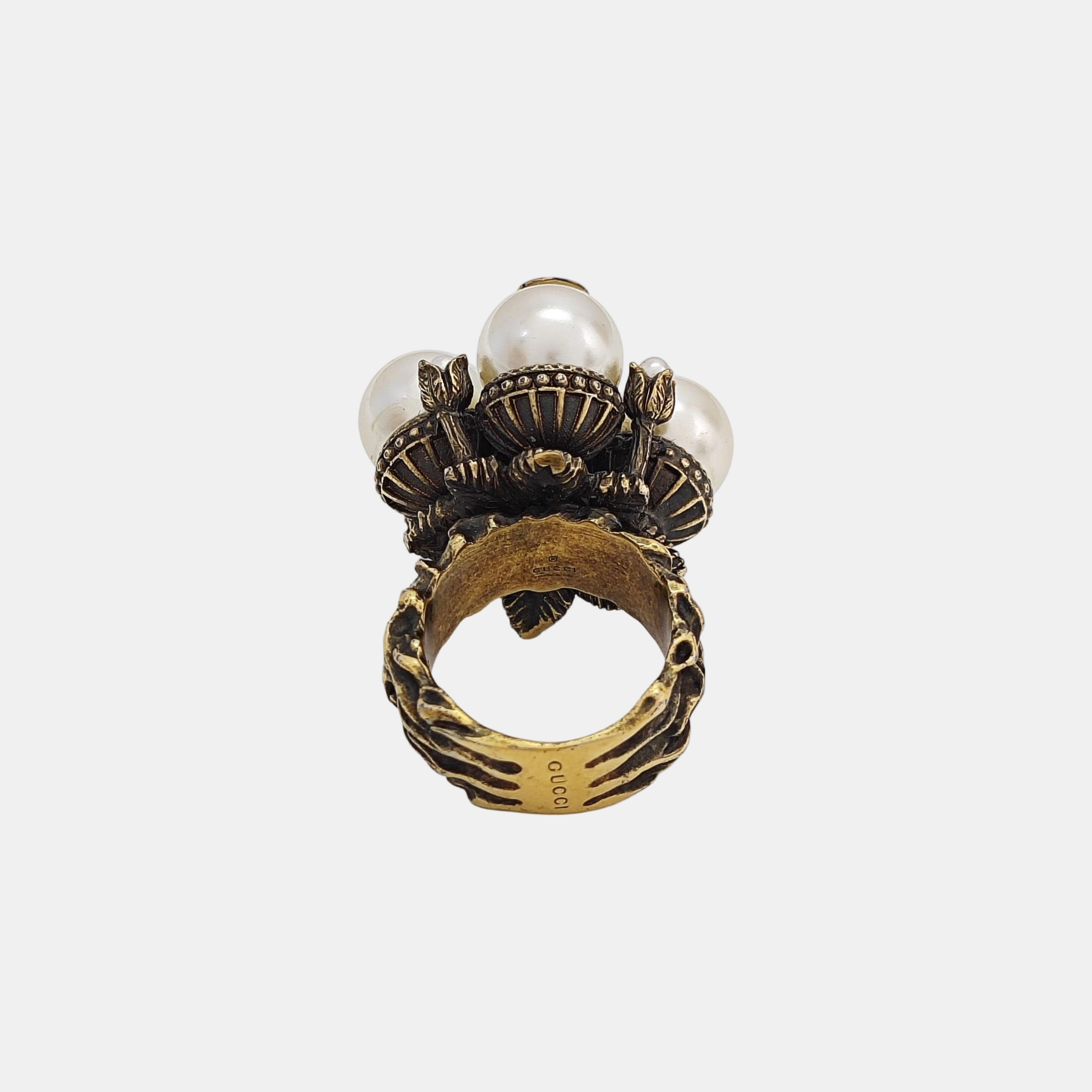 Metal Gold Ring HK 10