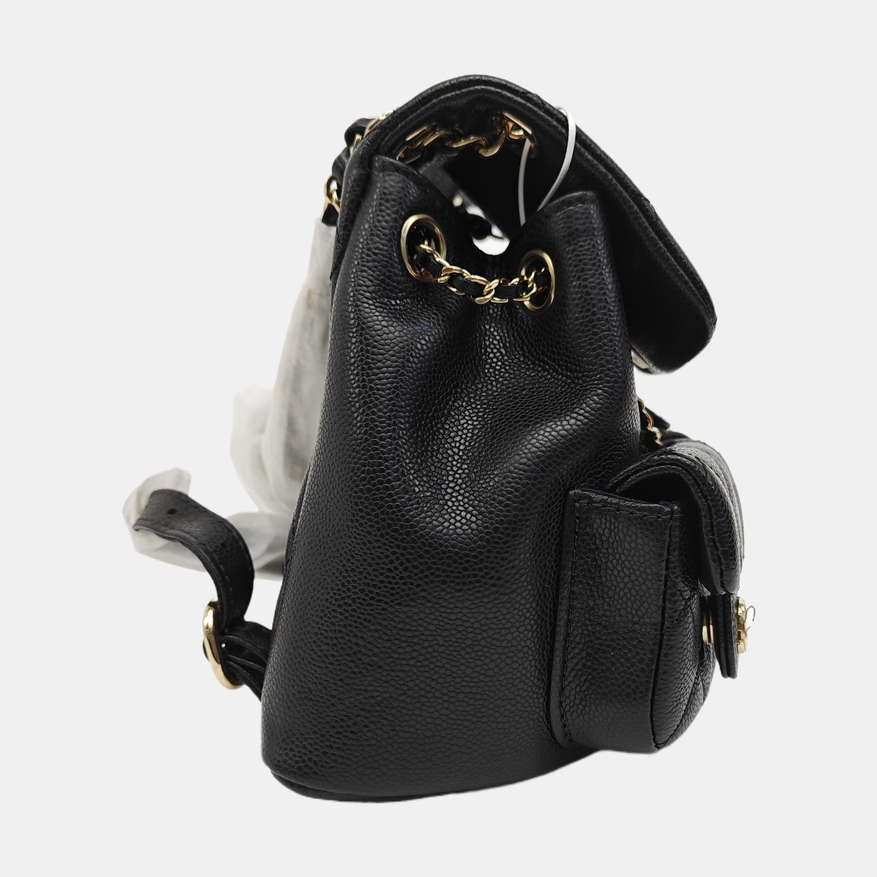 DUMA Quilted Calfskin Black