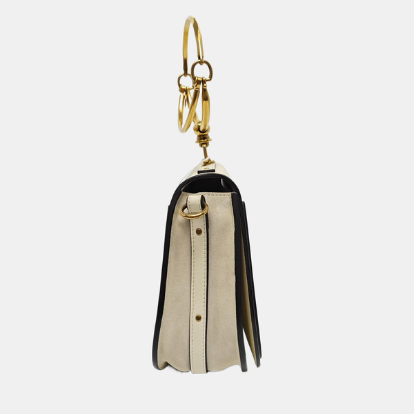 Nile Medium Calfskin White