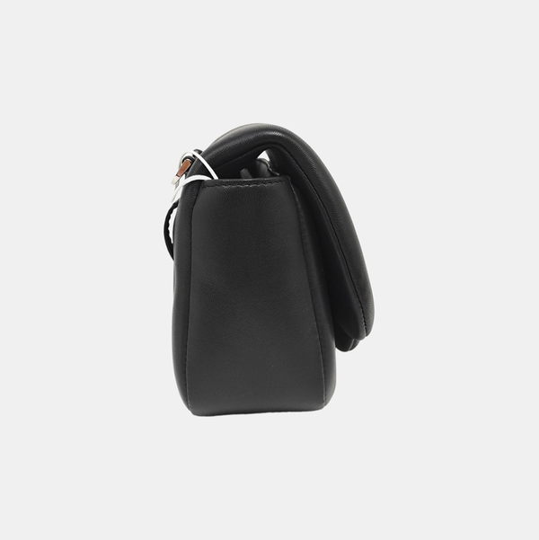 BVLGARI Small Quilted Lambskin Black