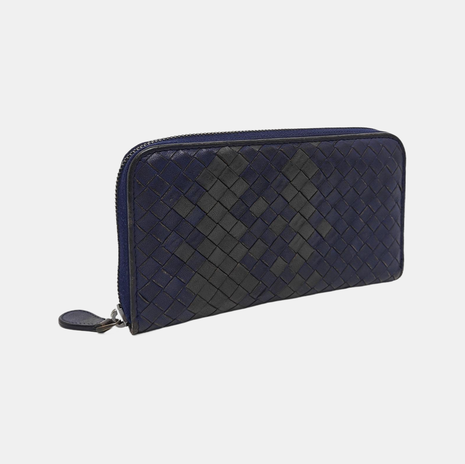 Lambskin Wallet Blue