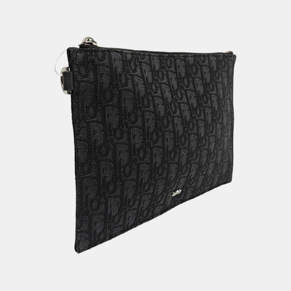 Canvas Clutch Black