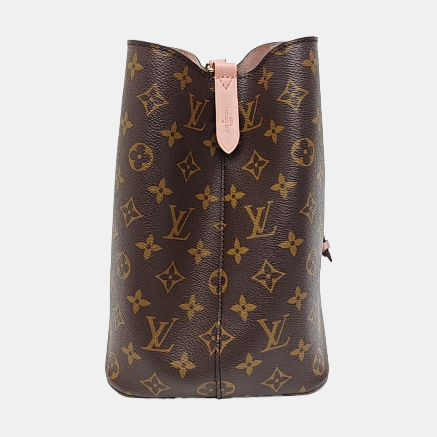 NÉONOÉ MM Monogram Coated Canvas Brown