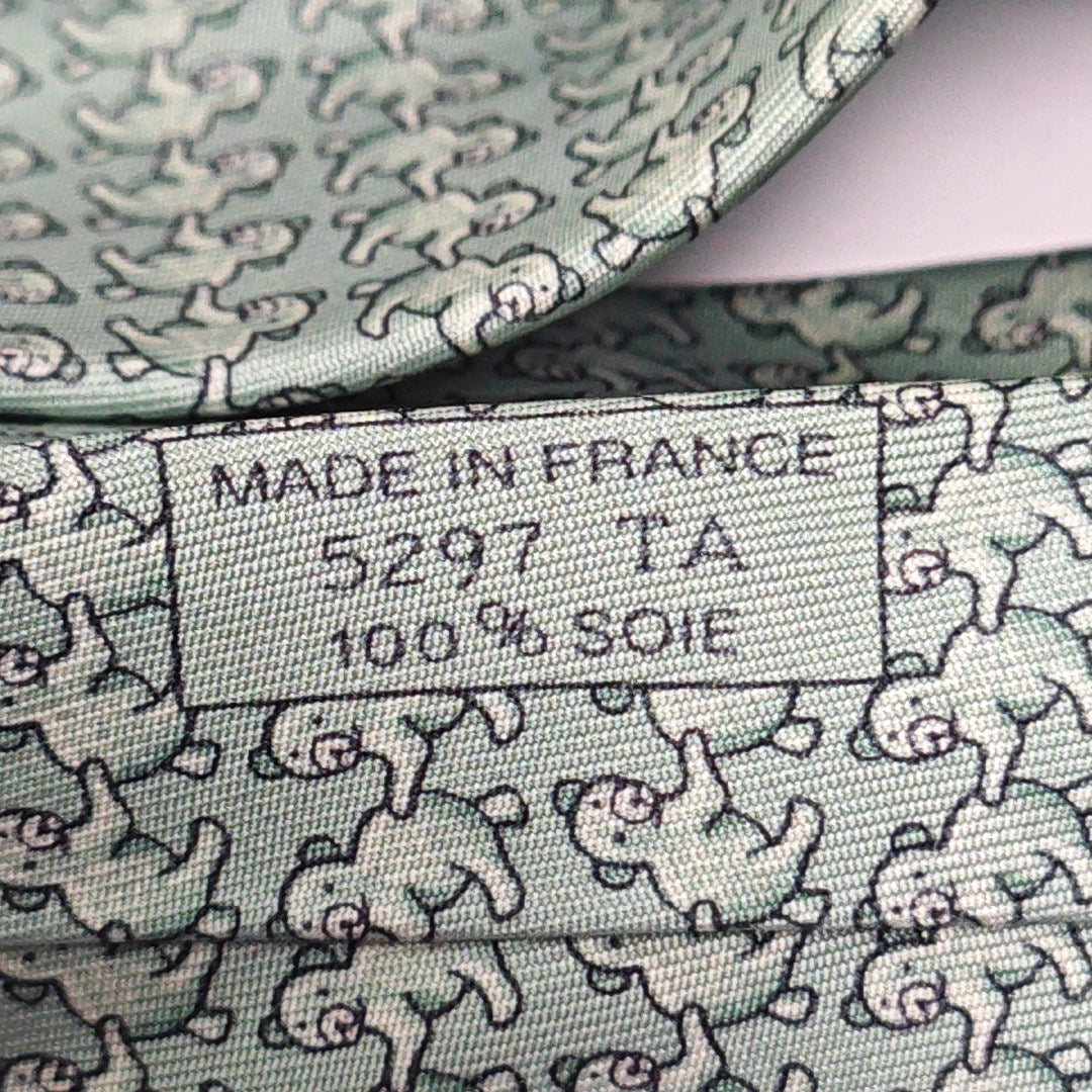 Mulberry Silk Tie Green