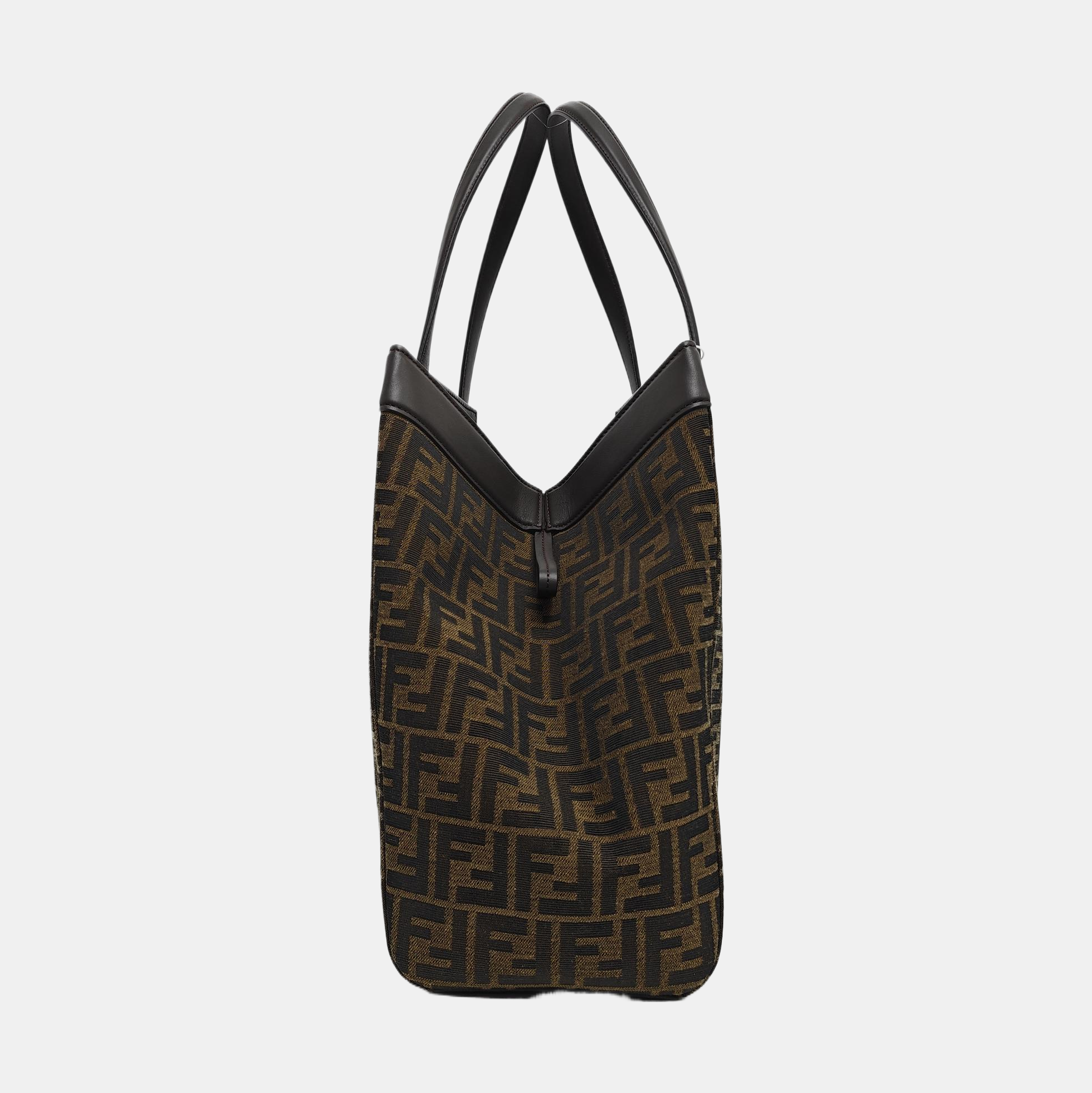 Canvas Shoulder Bag Brown