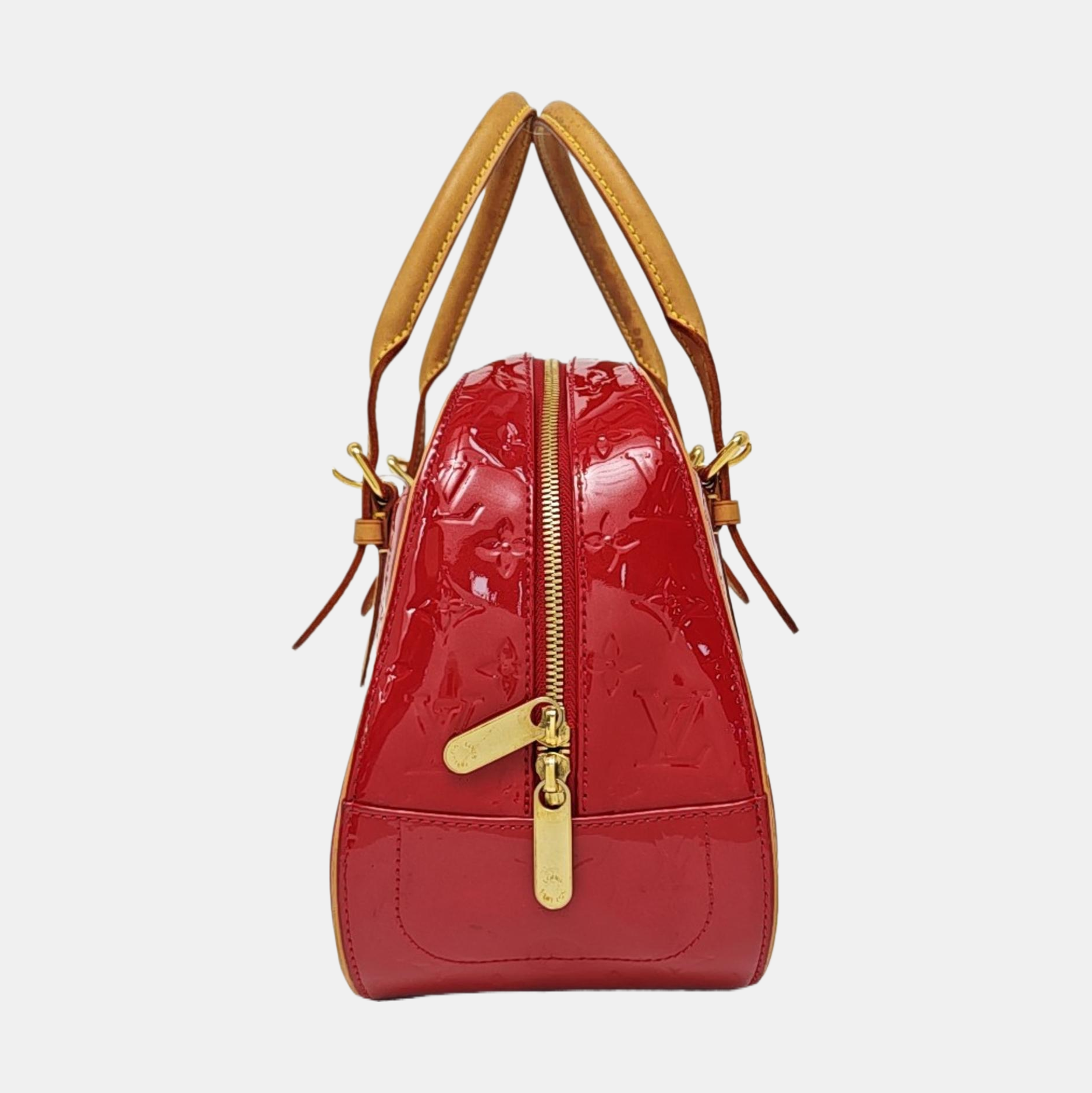 SUMMIT DRIVE Patent Leather Red