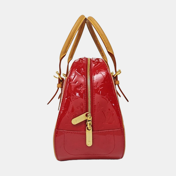 SUMMIT DRIVE Patent Leather Red