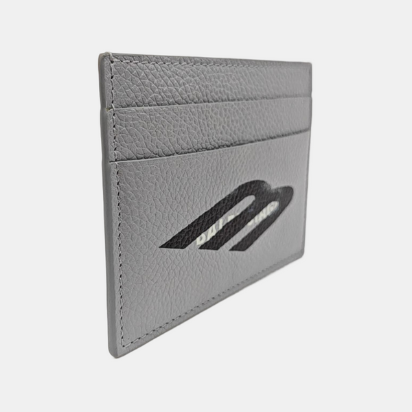 Cash Calfskin Gray Card Holder