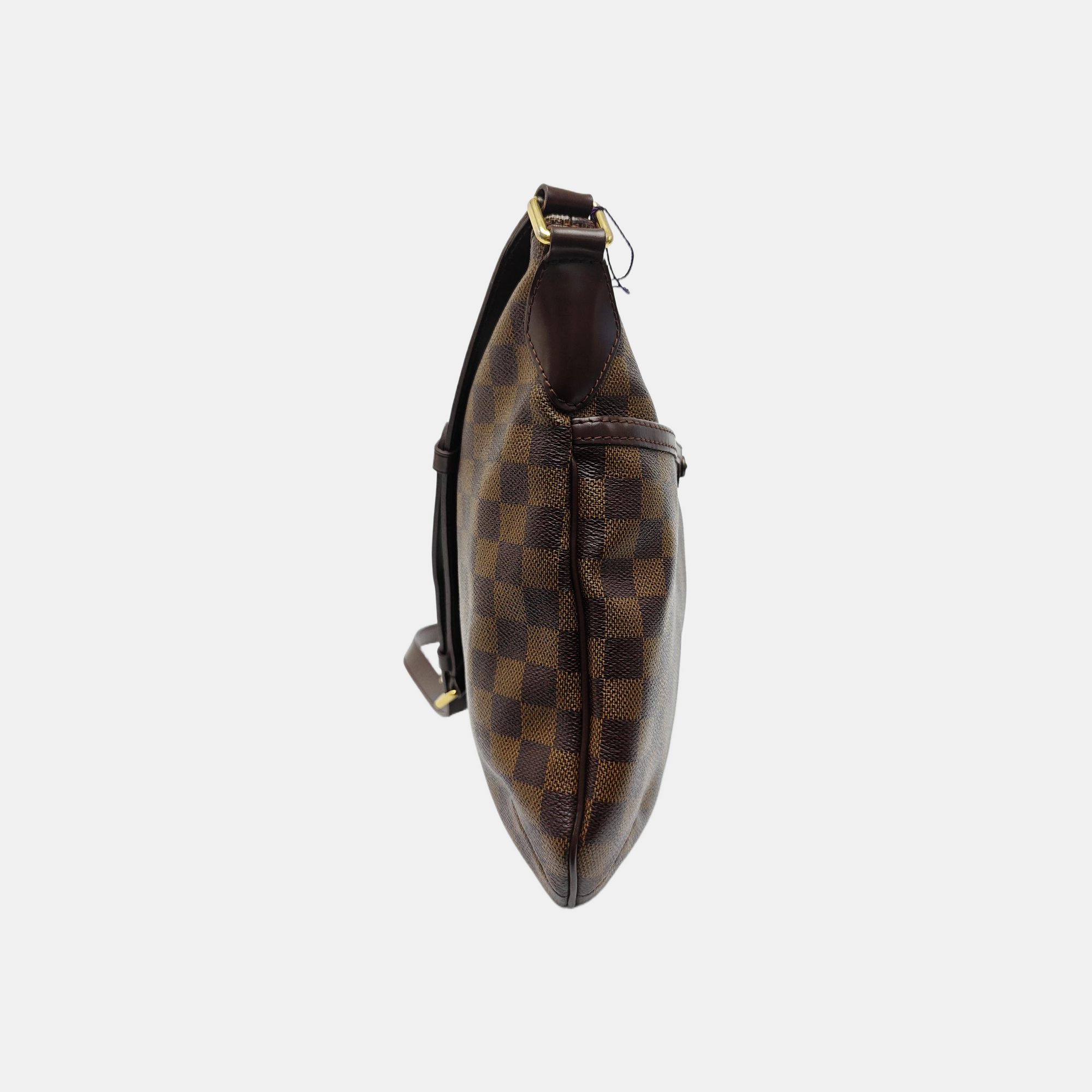 BLOOMSBURY PM Damier Ebene Coated Canvas Brown
