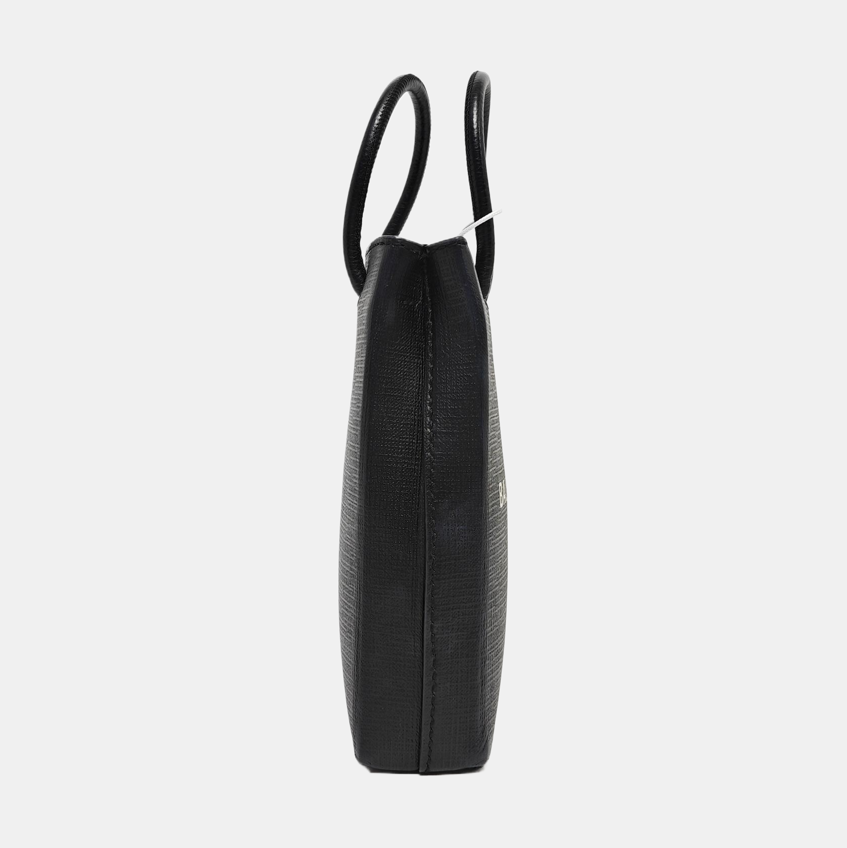Shopping Bag Calfskin Black