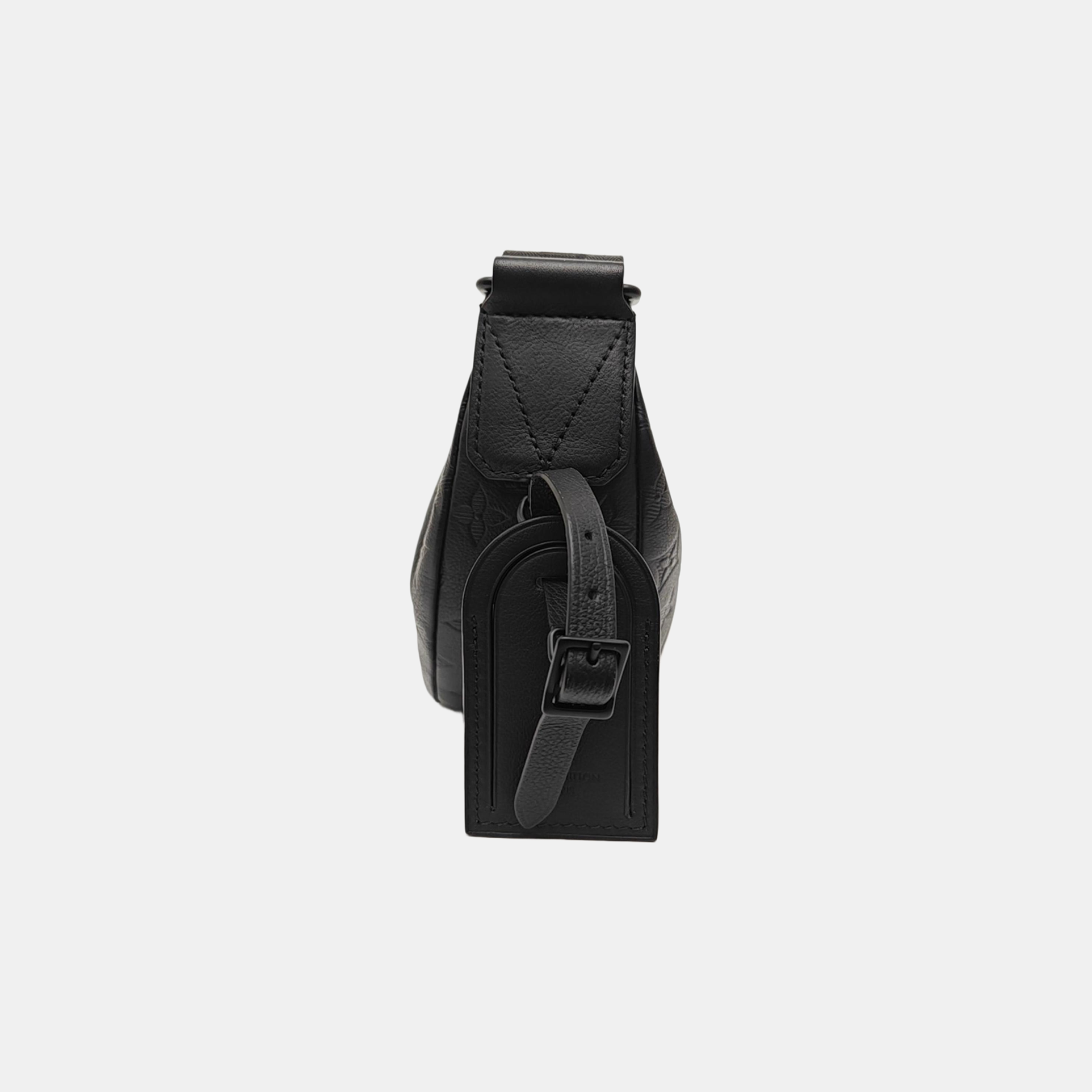 HAMAC PM Monogram Calfskin Black