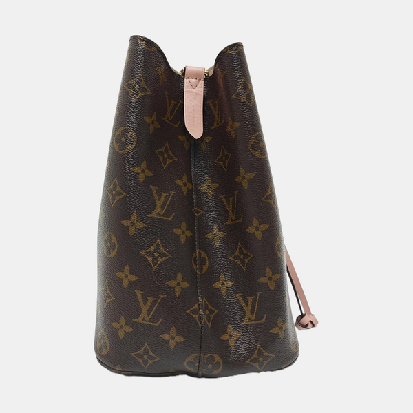 NÉONOÉ MM Monogram Coated Canvas Brown