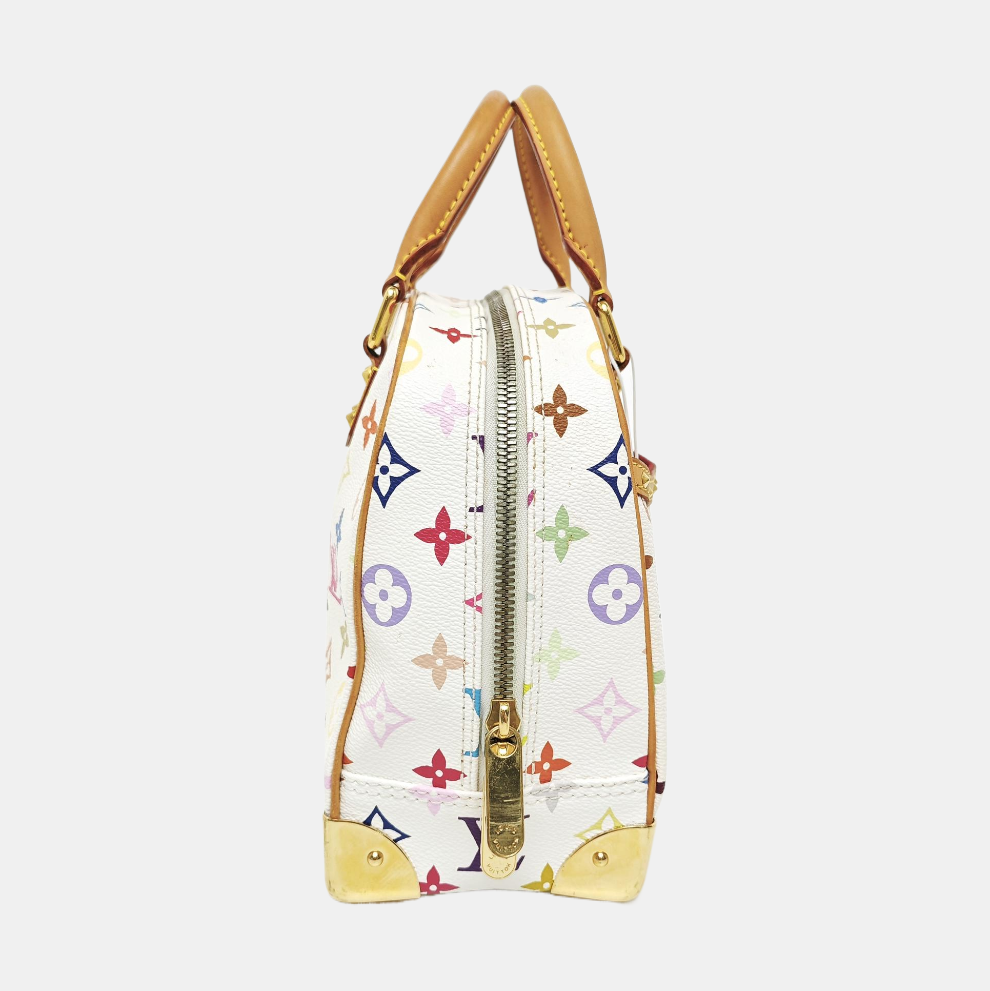 LV × TM DEAUVILLE Monogram Coated Canvas White