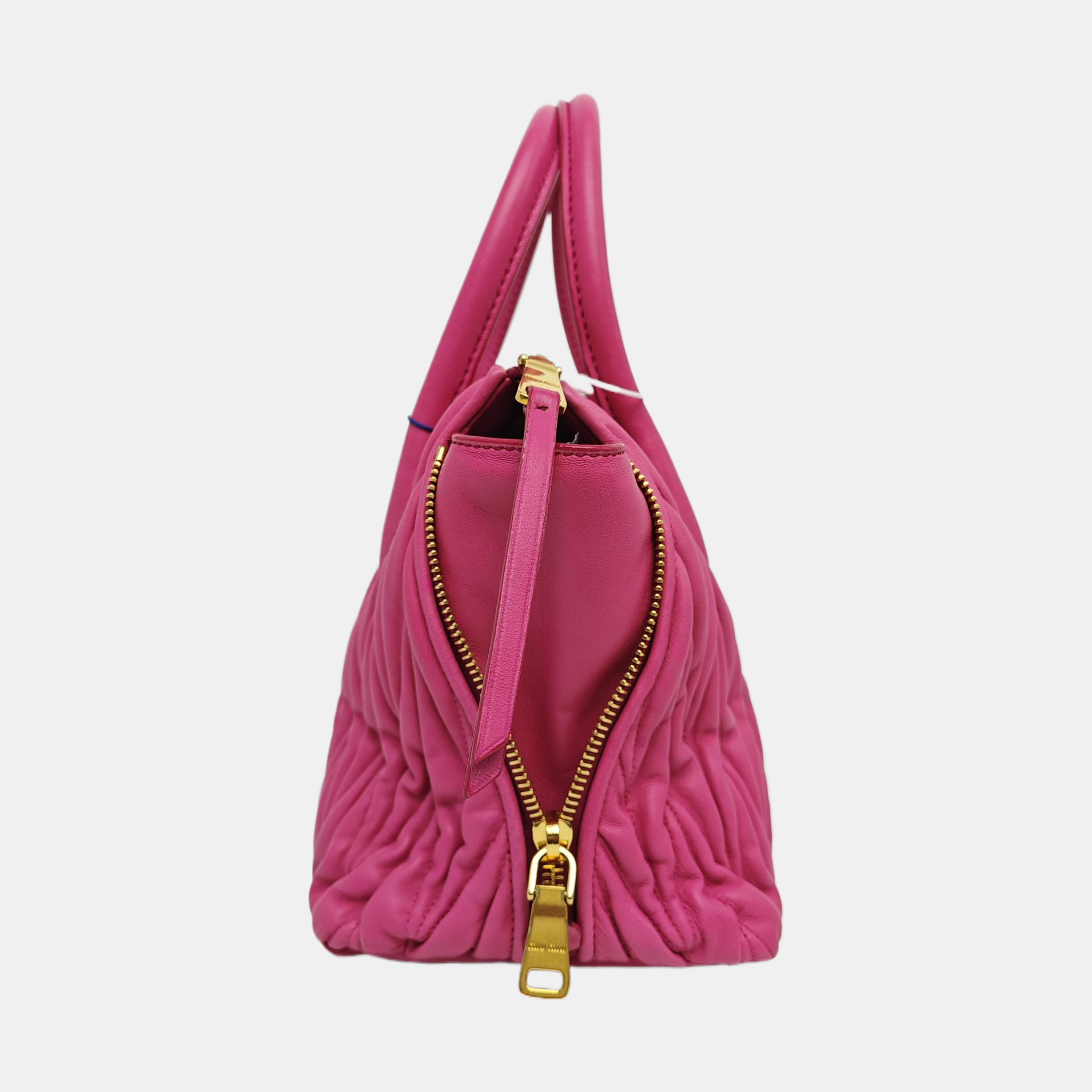 Avenue Quilted Lambskin Red
