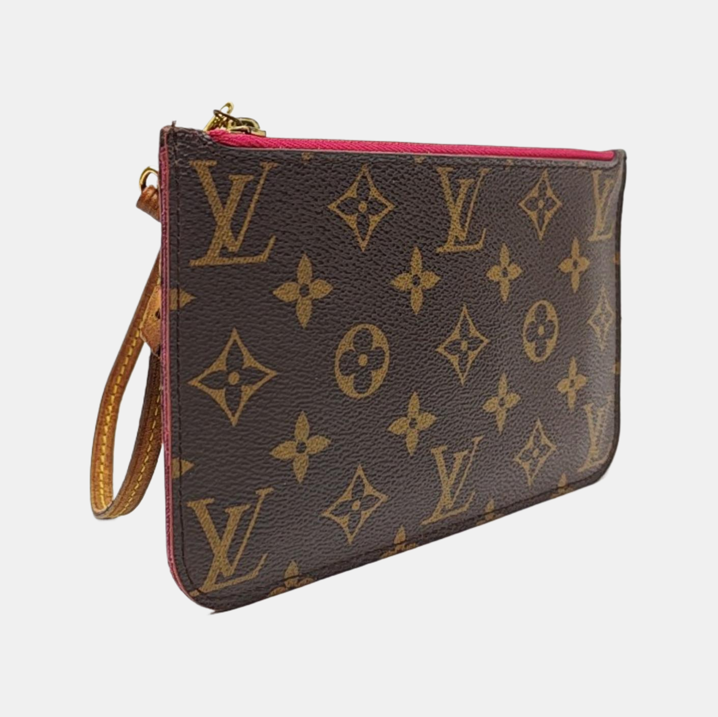 NEVERFULL BB Monogram Coated Canvas Brown