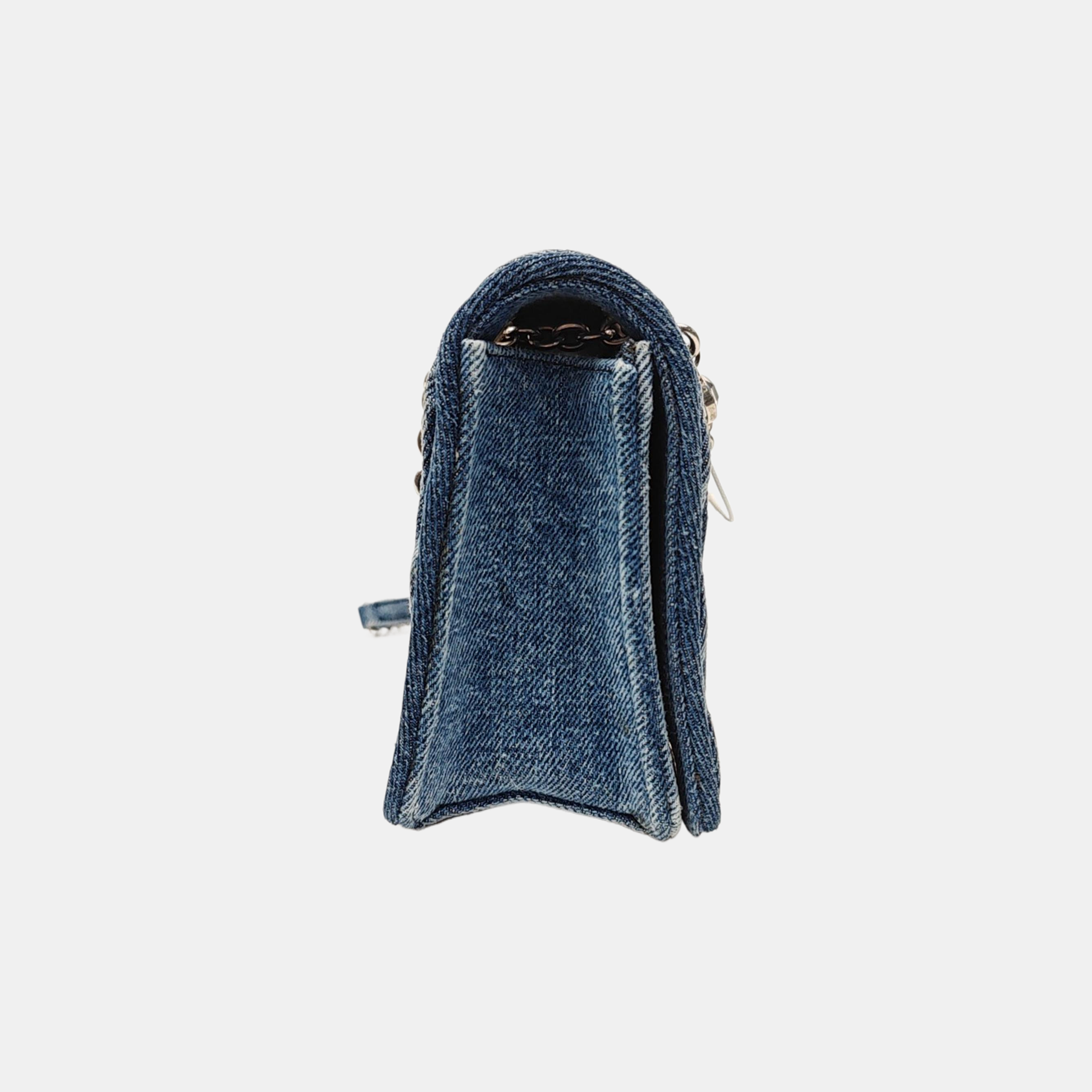 Matelassé Mini Denim Blue