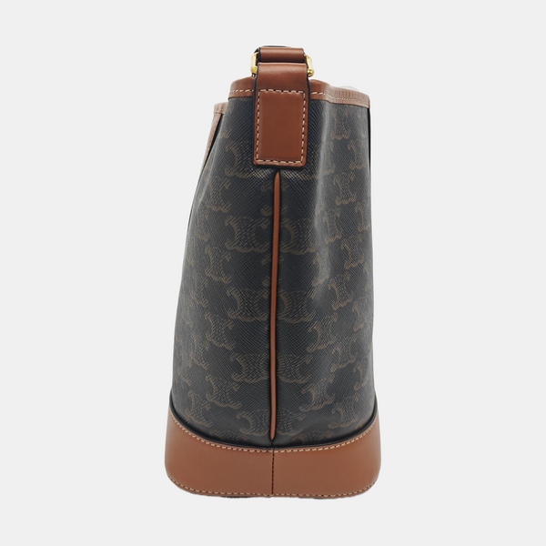 TRIOMPHE CANVAS Medium Coated Canvas Black