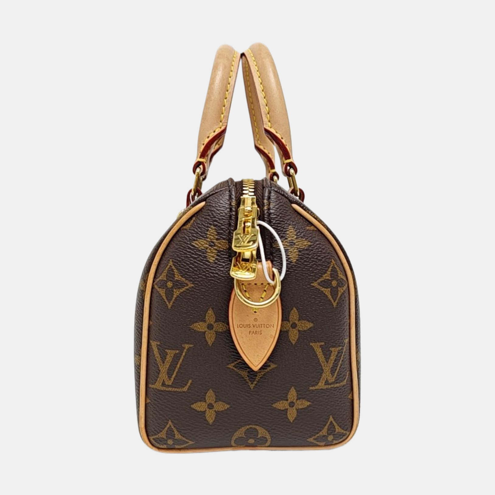 SPEEDY 20 Monogram Coated Canvas Brown