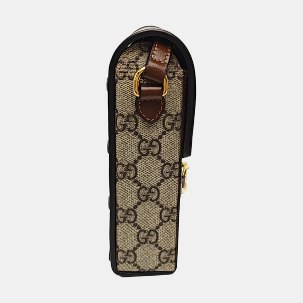 Horsebit 1955 Mini Coated Canvas Beige