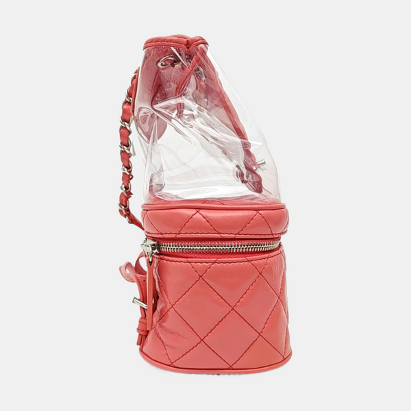 AQUARIUM Quilted Calfskin Red