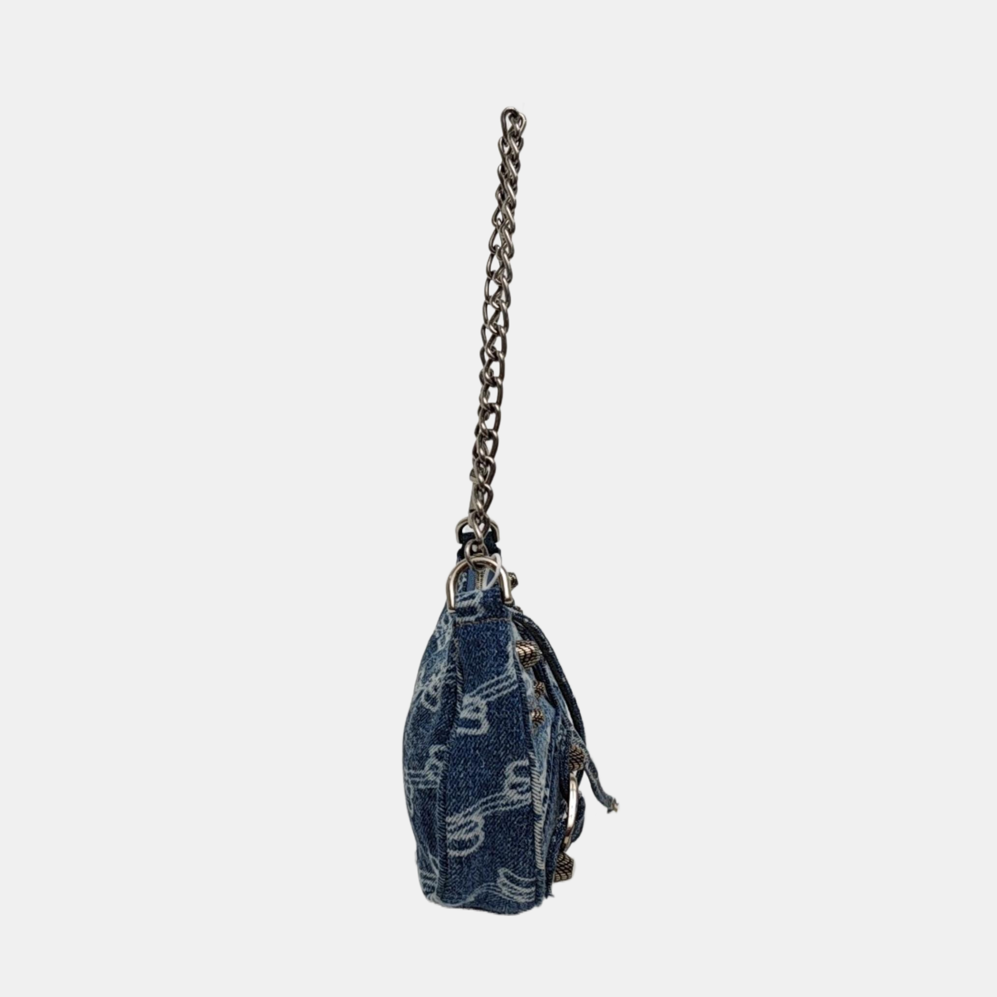 Le Cagole Mini Denim Blue