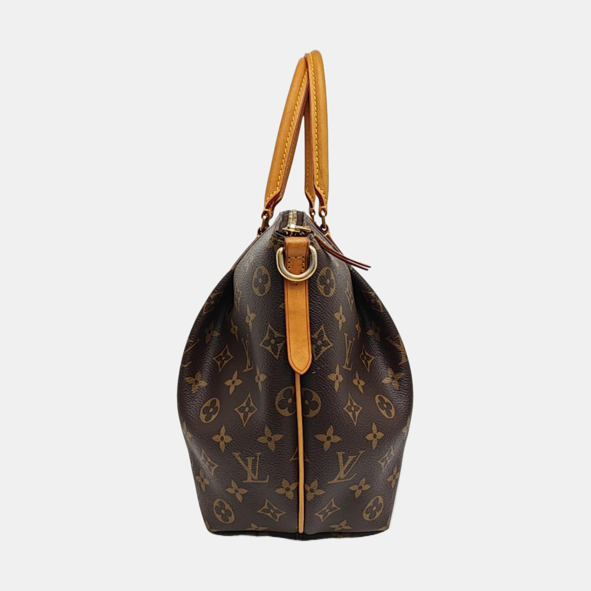 TURENNE PM Monogram Coated Canvas Brown