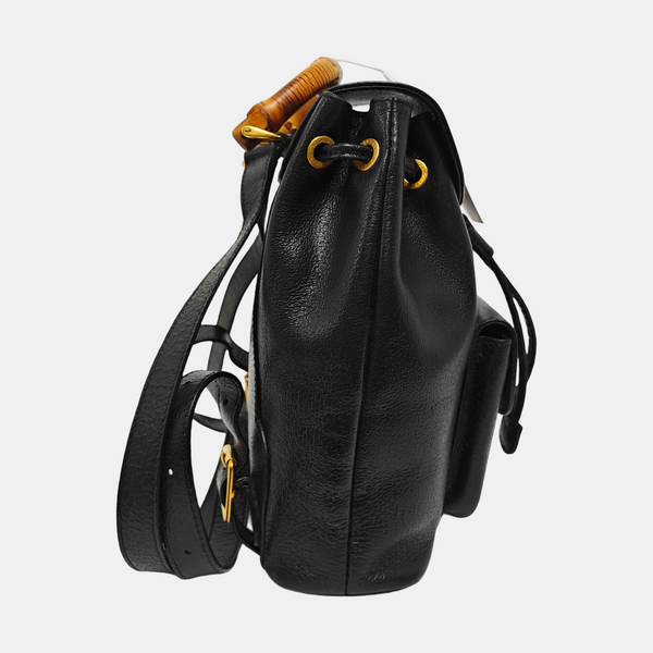 Calfskin Backpack Black
