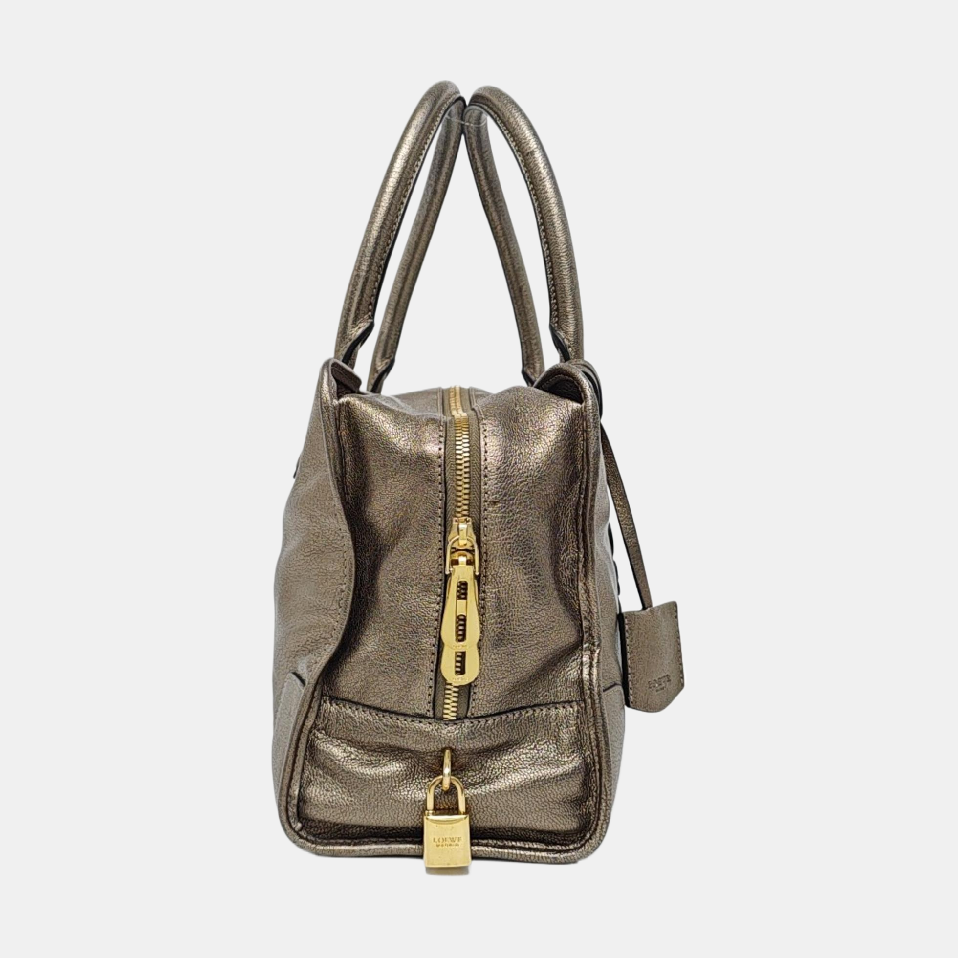 Amazona Monogram Calfskin Beige